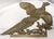 Mid Century Cast Aluminum Goldtone Flying Pheasant Wall Sculpture For Sale In West Palm - Image 6 of 9