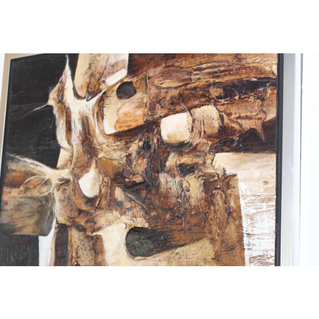 1970s 1970s Modern Abstract Artwork by Jonas Gerard For Sale - Image 5 of 7