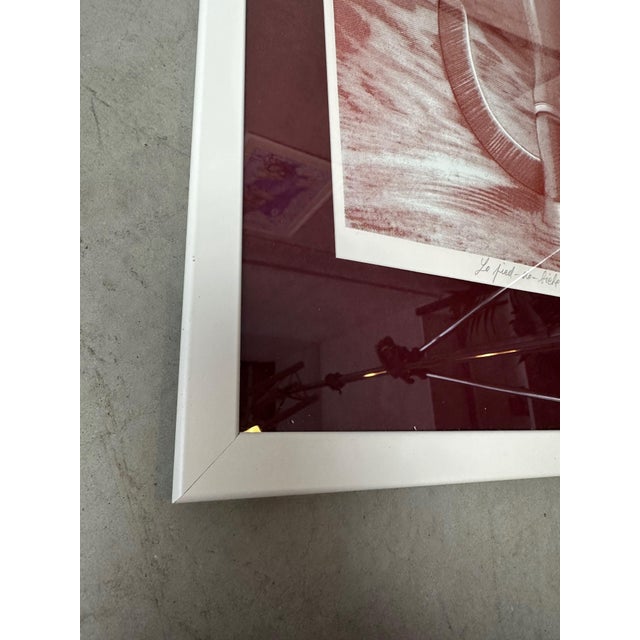 Camille De Taeye, Untitled, 1960s, Screen Print on Paper, Framed For Sale - Image 4 of 7