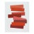 2009 Josef Albers the Interaction of Color Plate v-3-Red For Sale