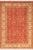 Shabby Chic Floral 1990's Pak-Persian Red/Beige Wool Rug - 5'11'' X 9'5'' For Sale - Image 9 of 9