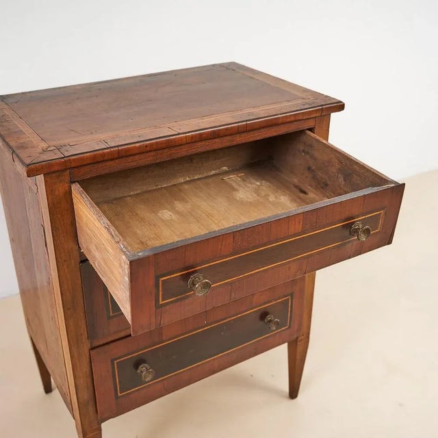 Louis XVI Inlaid Cabinet For Sale - Image 4 of 10