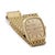 Vintage Patek Philippe 18k Gold Ladies Champagne Dial Mesh Bracelet Watch For Sale - Image 10 of 14