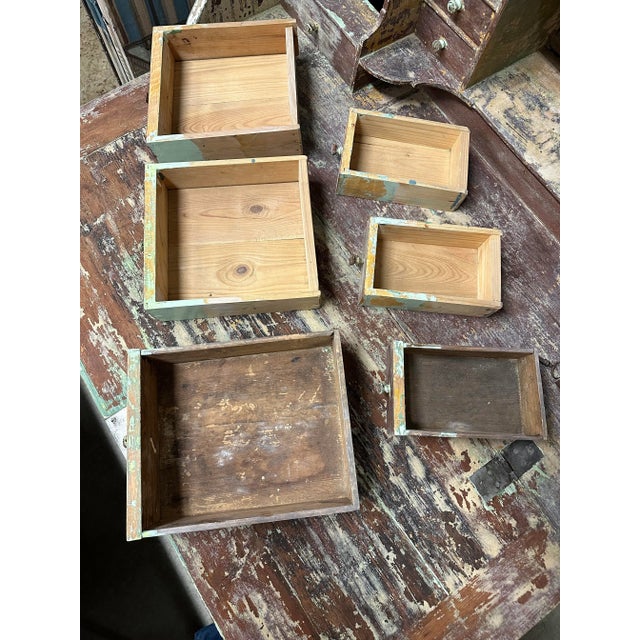 Early 19th Century Painted English Secretary Desk For Sale - Image 10 of 11