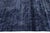 Persian Midnight Indigo Vintage Overdyed Persian Rug – Distressed Hand-Knotted Wool For Sale - Image 3 of 10