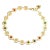 Syna Yellow Gold Cosmic Multi Gem Bracelet with Diamonds For Sale