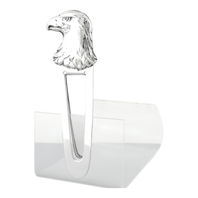 Tiffany & Co. Sterling Silver Bald Eagle Head Money Clip For Sale