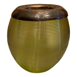 1950s Glass Match Striker For Sale