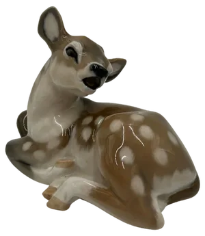Porcelain Figurine Deer from Royal Copenhagen, Denmark, 1960s