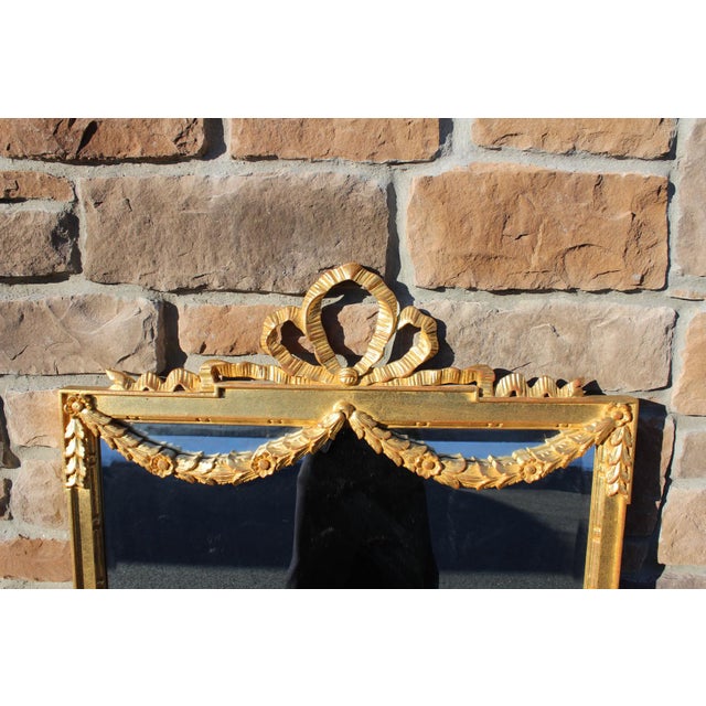 Baker Knapp & Tubbs Italian Giltwood Mirror in the Style of Louis XVI For Sale - Image 18 of 18