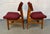 Gunlocke Vintage Gunlocke "23-C" Walnut Mid-Century Dining Chairs For Sale - Image 4 of 11