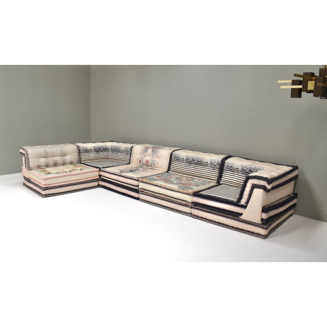 Early 21st Century Jean Paul Gaultier Edition Mah Jong Modular Sofa by Roche Bobois, 2010s, Set of 19 For Sale - Image 5 of 18