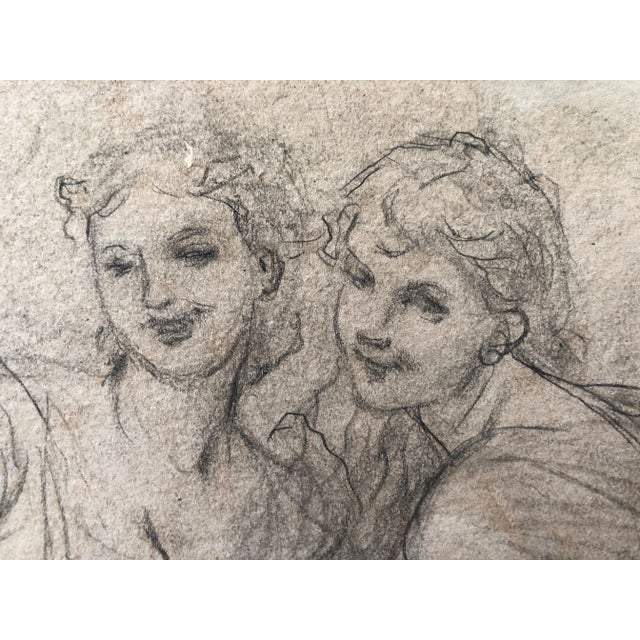 Pierre Picot Signed Pencil Drawing For Sale In San Francisco - Image 6 of 13