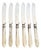 Late 19th Century English Mother of Pearl Table Knives, 6 pcs For Sale