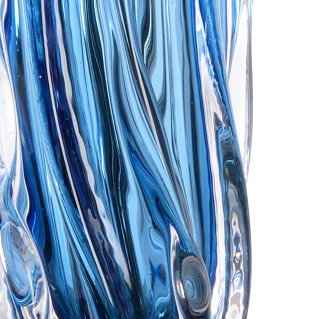 Wildwood Frederick Cooper for Wildwood Judith Blue Table Lamp For Sale - Image 4 of 6