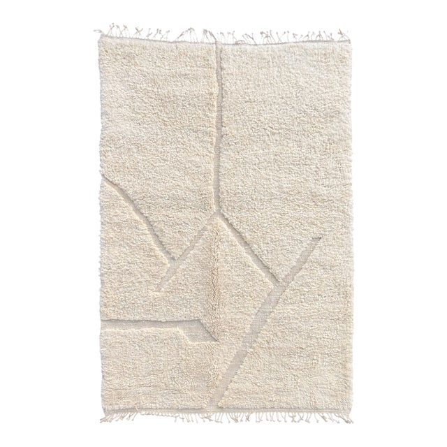 Moroccan Rug Hand Knotted For Sale