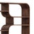Century Walnut Solid Wood Shelf / Bookcase For Sale - Image 4 of 6