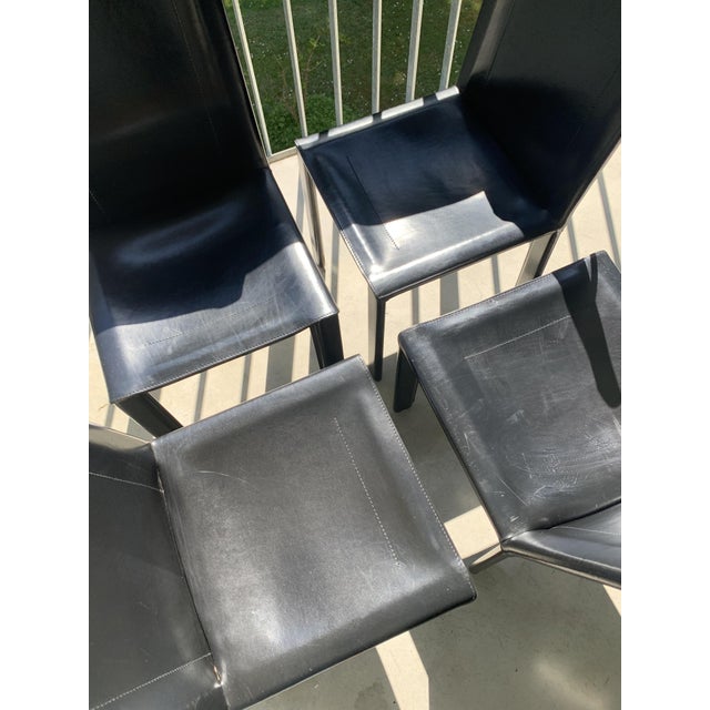 Vintage Chairs by Carlo Bartoli for Matteo Grassi, 1990s, Set of 4 For Sale - Image 18 of 18