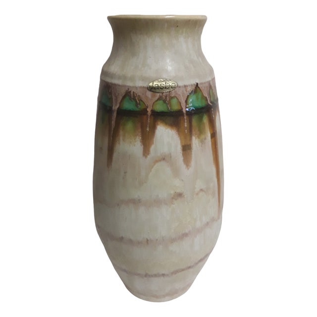 Vintage Ceramic Vase from Jasba, 1960s For Sale