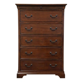 Aspenhome Solid Cherry Contemporary Traditional Style 40" Chest of Drawers For Sale
