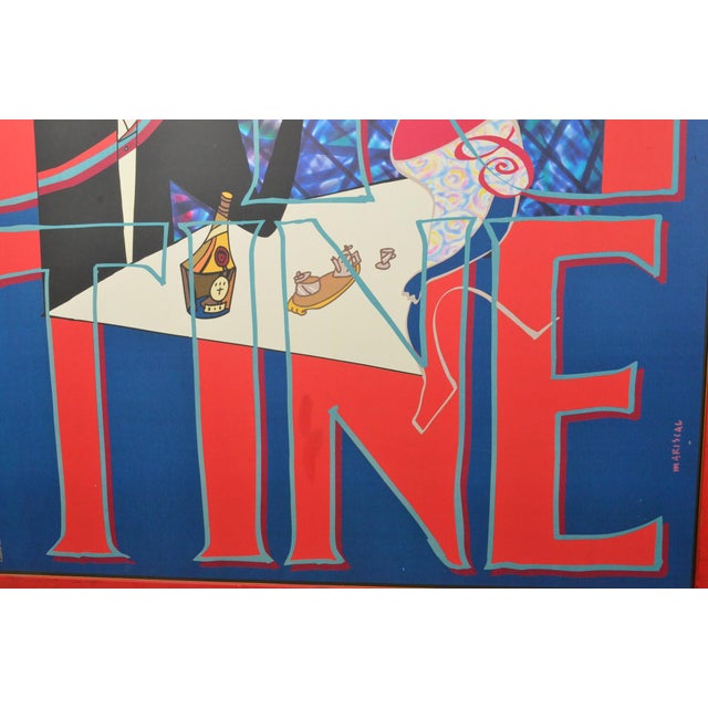 Javier Mariscal “Benedictine” Framed Serigraph Poster, France, 1993 For Sale - Image 4 of 8