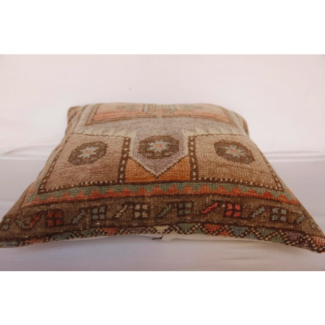 Contemporary Contemporary Bohemian Decorative Vintage Rug Pillow Cover For Sale - Image 3 of 13