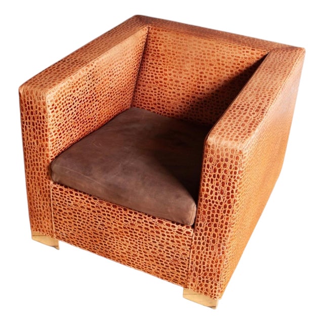 Minotti 'Suitcase Line' Club Armchair. For Sale