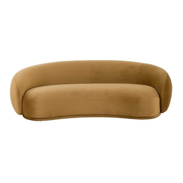 With its curved silhouette, plush upholstery and modern design, the Kendall sofa will elevate any space with a luxe,...