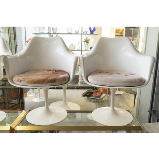 Tulip Armchairs by Eero Saarinen for Knoll, 1950s, Set of 4 For Sale - Image 6 of 14