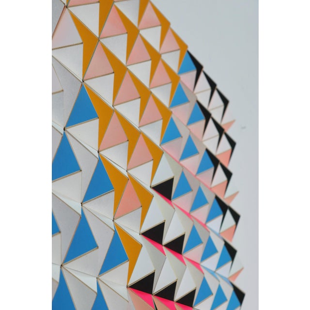 Sebastian Welzel, Fis-3 Topographie, Laminated Cardboard, Limited Edition 20 of 20 For Sale - Image 4 of 8