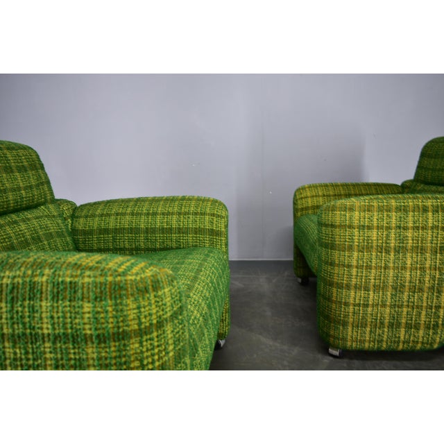 Mid-Century Modern Armchairs, Italy, 1970s, Set of 2 For Sale - Image 4 of 18