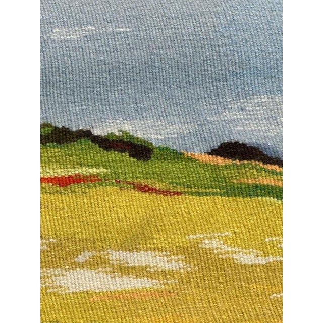 Modern Aubusson Tapestry by Artdad, 1980s For Sale - Image 18 of 18