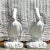 Late 20th Century Vintage Coastal Painted Cast Concrete Pelicans - A Pair For Sale - Image 5 of 8