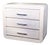 Blonde Crespi Style Chest For Sale
