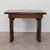 French 1940s French Wavy Walnut Console Table For Sale - Image 3 of 15