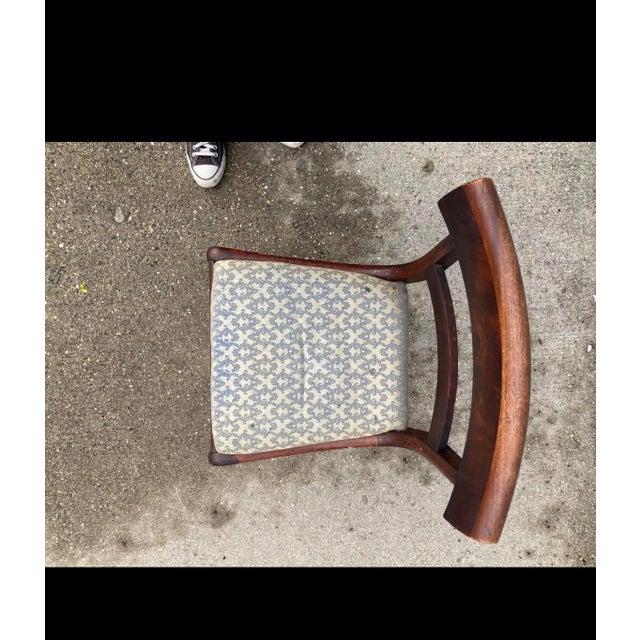 19th Century Regency Style Flame Mahogany Dining Chairs For Sale - Image 4 of 6