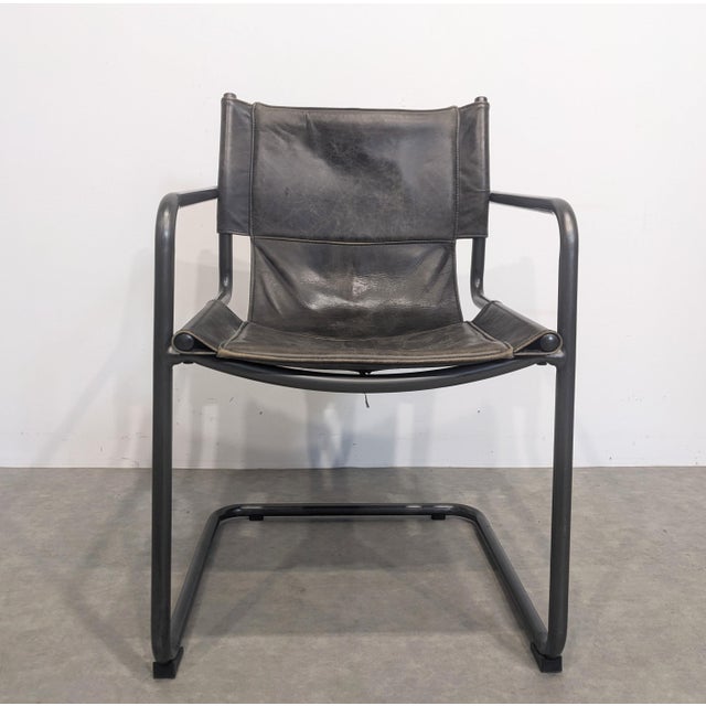 Bauhaus Vintage Bauhaus Tubular Chairs, 1980s, Set of 4 For Sale - Image 3 of 8