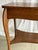 Chestnut American Tiger Oak Side Table W. Shelf For Sale - Image 8 of 12