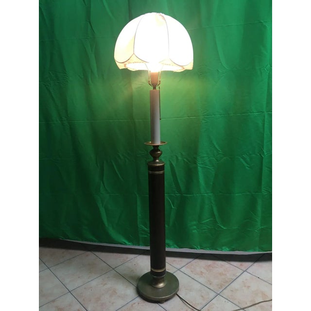 Brown Floor Lamp, 1970s For Sale - Image 8 of 15