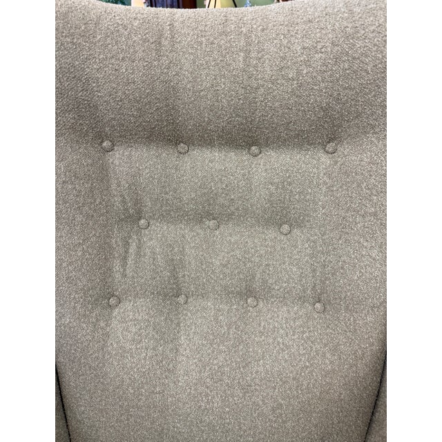 1950s Mid Century Modern Danish Papa Bear Chair Possibly by Hans Wegner For Sale - Image 6 of 12