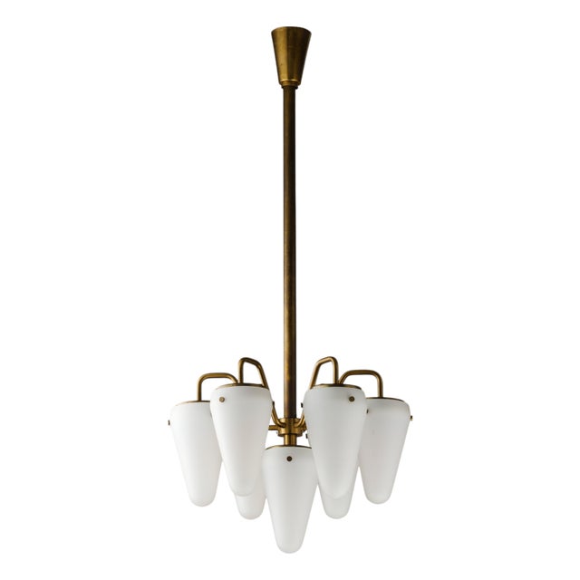 Vintage Pendant Light by Hans-Agne Jakobsson, 1950s For Sale