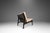 1950s Set of Two (2) Danish Modern Ebonized Lounge Chairs in Bouclé Attributed to Ib Kofod Larsen for Selig, Denmark, C. 1950's For Sale - Image 5 of 18