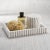 Contemporary Calabria Scalloped Vanity Marble Tray, Small For Sale - Image 3 of 3