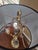 Late 20th Century Brass Bouillotte Style Candelabra Table Lamp For Sale - Image 12 of 15