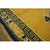 1750s Classic Yellow Greek Key Antique Chinese Ningxia Hallway Runner Wool Rug For Sale - Image 10 of 10