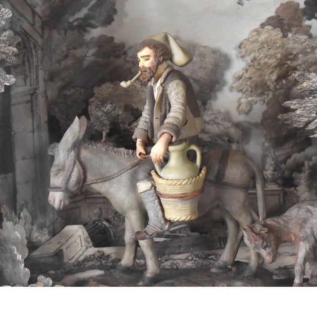 Mid-Century Narcissa Niblack Thorne Diorama Shadowbox After Claud Lorrain For Sale - Image 9 of 12