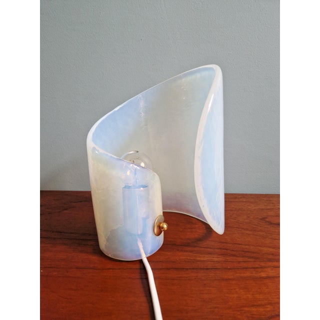 Opalescent Murano Glass Lamp from La Murrina, 1970s For Sale - Image 9 of 12