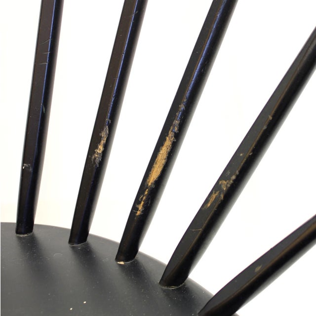 Bågen Side Chair in Wood by Engström & Myrstrand for Nässjö Stolfabrik, 1950s For Sale - Image 9 of 11