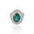 Diamond wt 0.85cts semi precious wt 4.72cts gold net wt 7.536gm(18k) Its very hard to capture the true color and luster of...