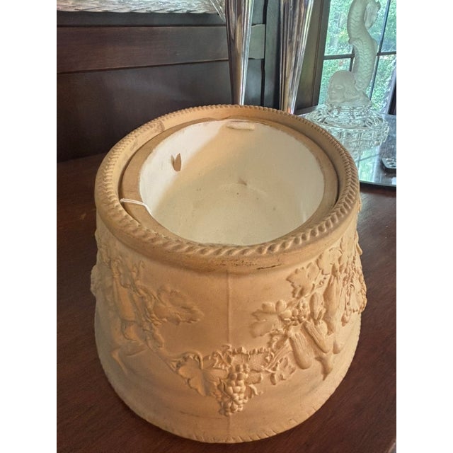 Mid 20th Century Mid 20th Century Signed Wedgewood Cane Ware Game Pie Tureen or Serving Dish With Cover and Insert For Sale - Image 5 of 16